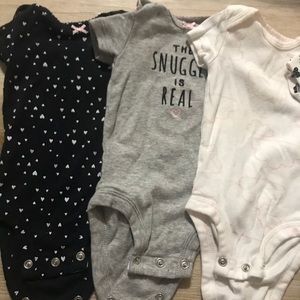 Lot of 5 onesies